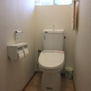 使いやすいトイレと玄関になって、とてもうれしいです。　岐阜リフォーム 施工事例写真