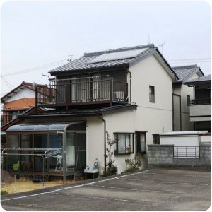 「30年安心して住めるようにしたい」外壁張替とＡＬＣ塗装、屋根修理　岐阜県瑞穂市　　　 施工事例写真