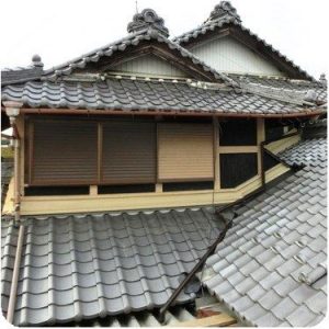 屋根瓦の修理　築62年の古民家　岐阜県瑞穂市 施工事例写真